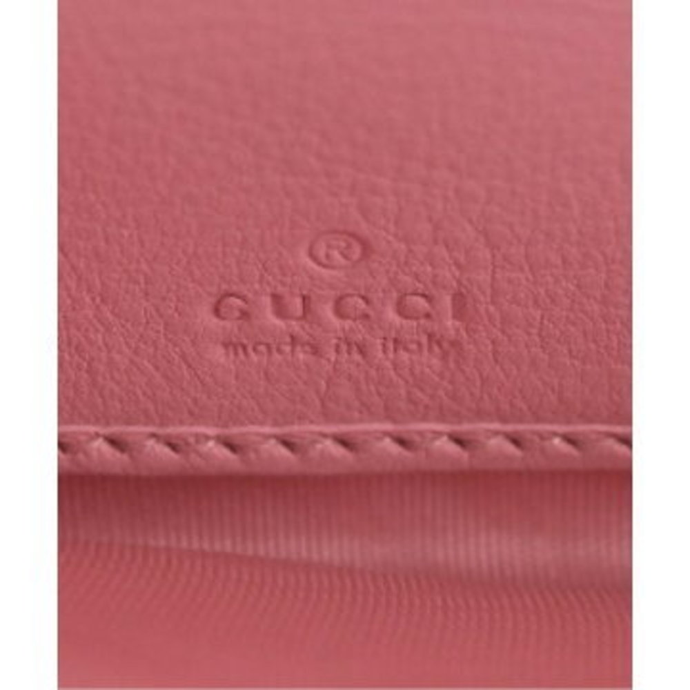 Gucci Python Wallet Black Case Pink - image 5